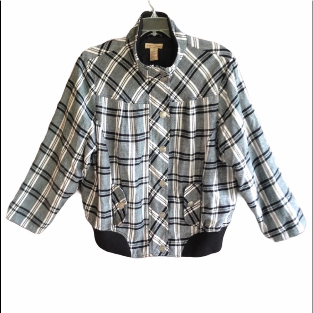 PARIS Blues Wool Jacket Size 3x